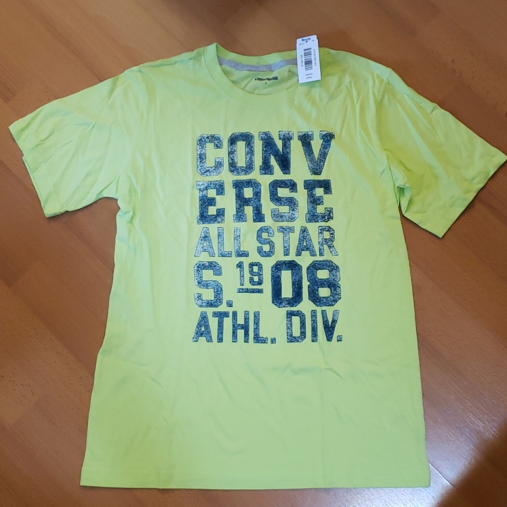Brand New Converse boy youth size L t shirt
